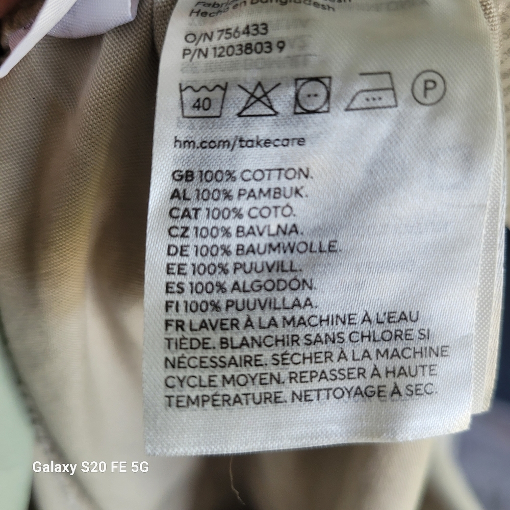 Plus Size H&M Divided Khaki Wide Leg Pants Plus Size - Picture 11 of 11